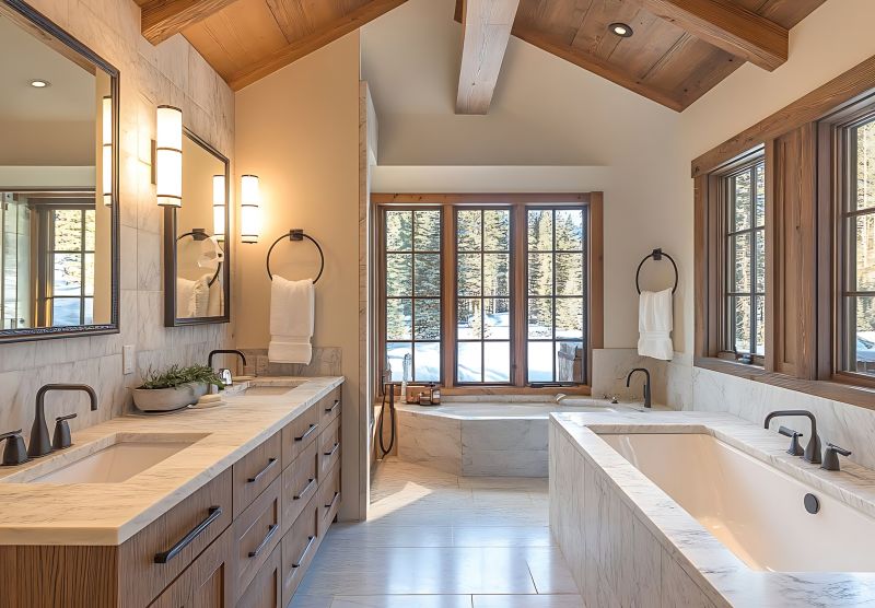 Modern Master Bathrooms