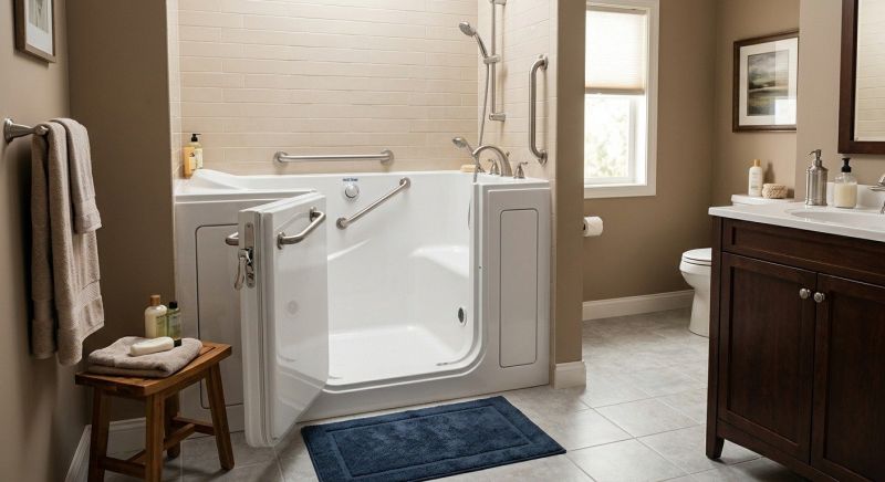 Accessible Tub Installation detail