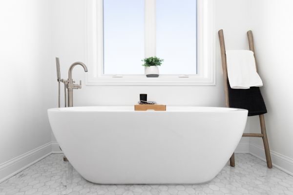 Freestanding Tub Installation in Canfield